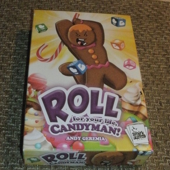 Smirk & Dagger Family Board Game ~ Roll for Your Life Candyman ~ Fast Moving Fun - Picture 1 of 4